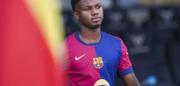 برشلونة يدفع نصف راتب أنسو فاتي خلال إعارته لموناكو